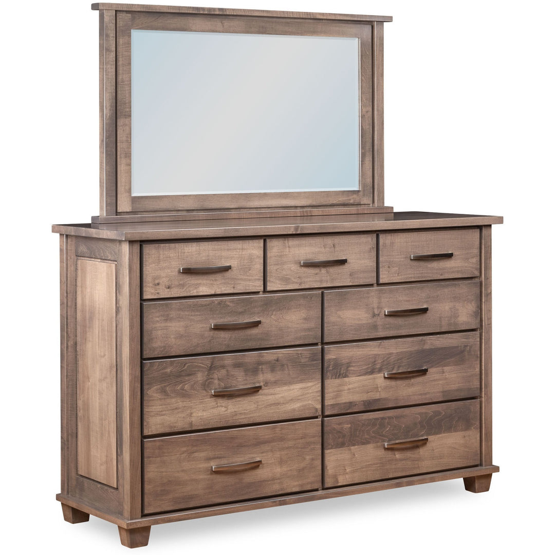 QW Amish Monarch Dresser & Optional Mirror