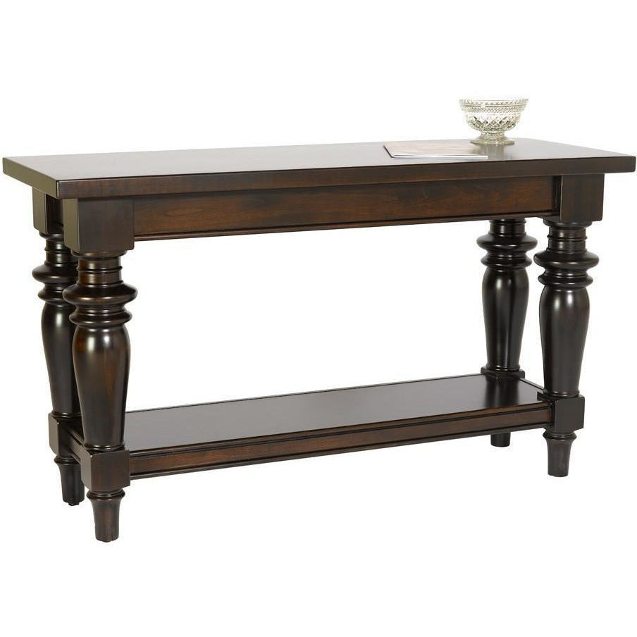 QW Amish Montego Console Table w/Shelf PXIA-0150