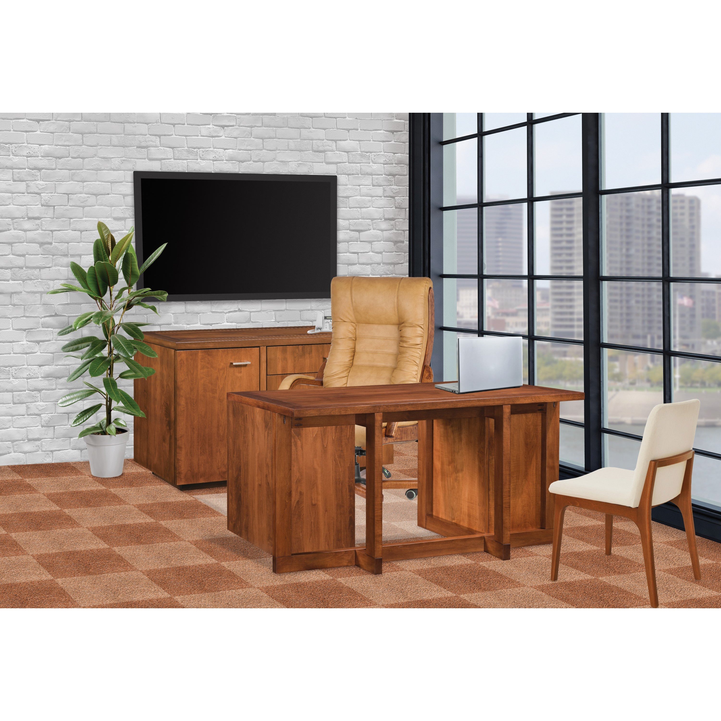 QW Amish Montrose Credenza - Thumbnail 2