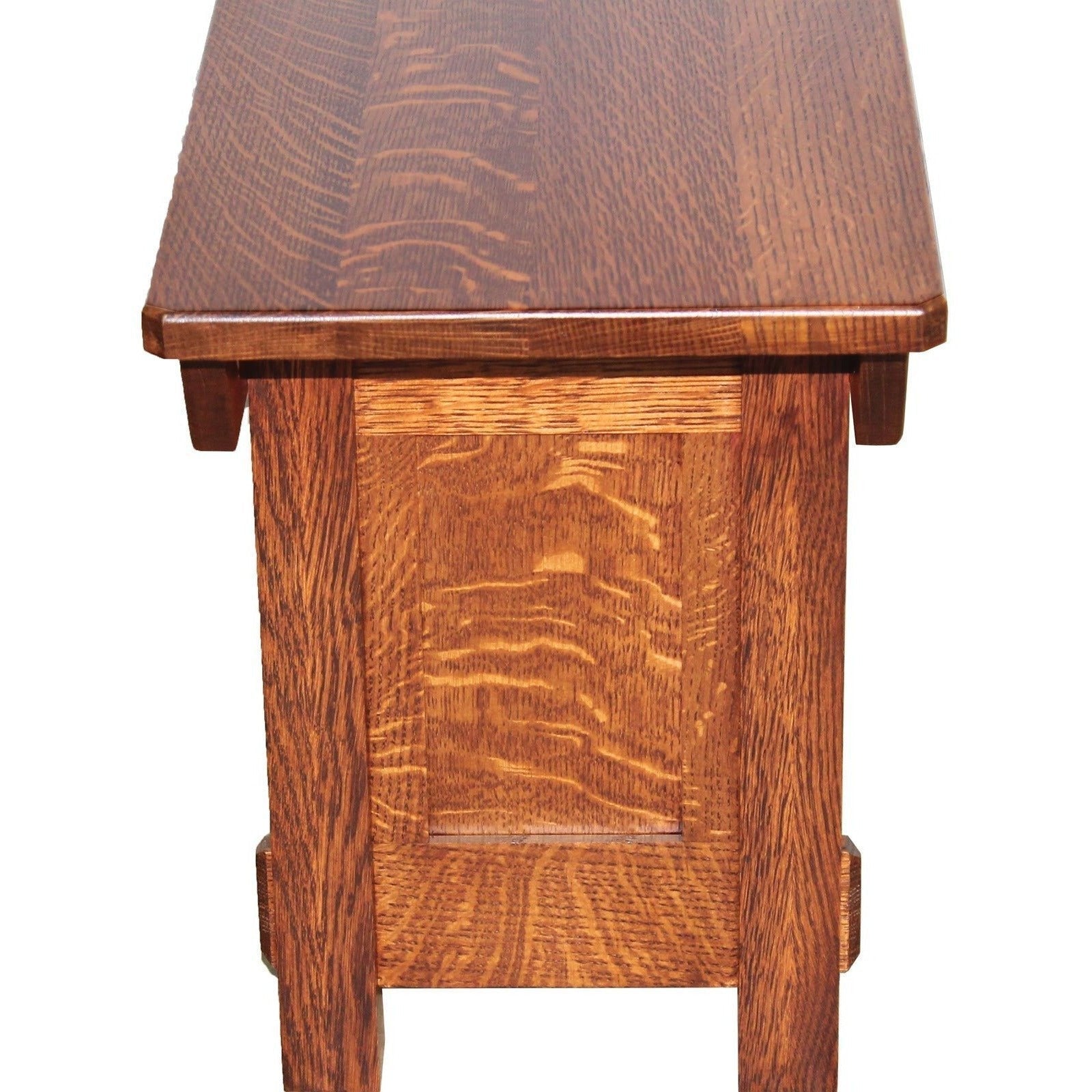 QW Amish Mortise & Tenon Mission Bench - Thumbnail 3