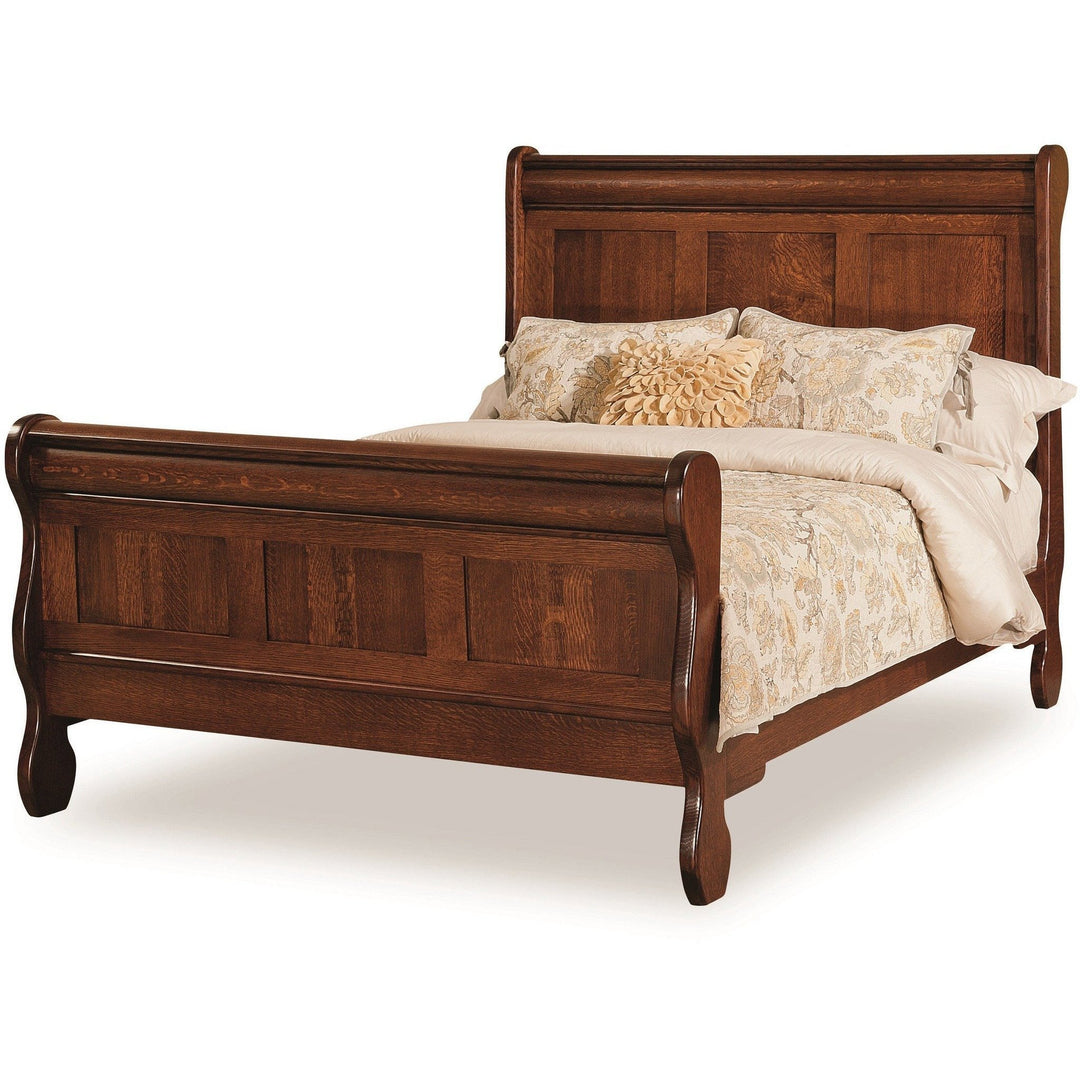 QW Amish Old Classic Sleigh Bed