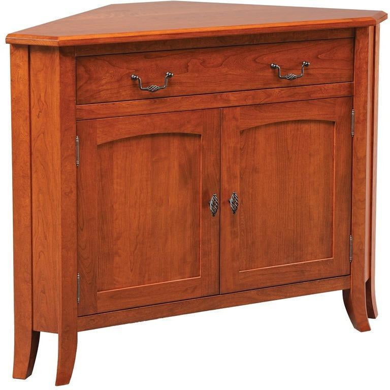 QW Amish Old World Collection Corner Buffet QXIP-OW34