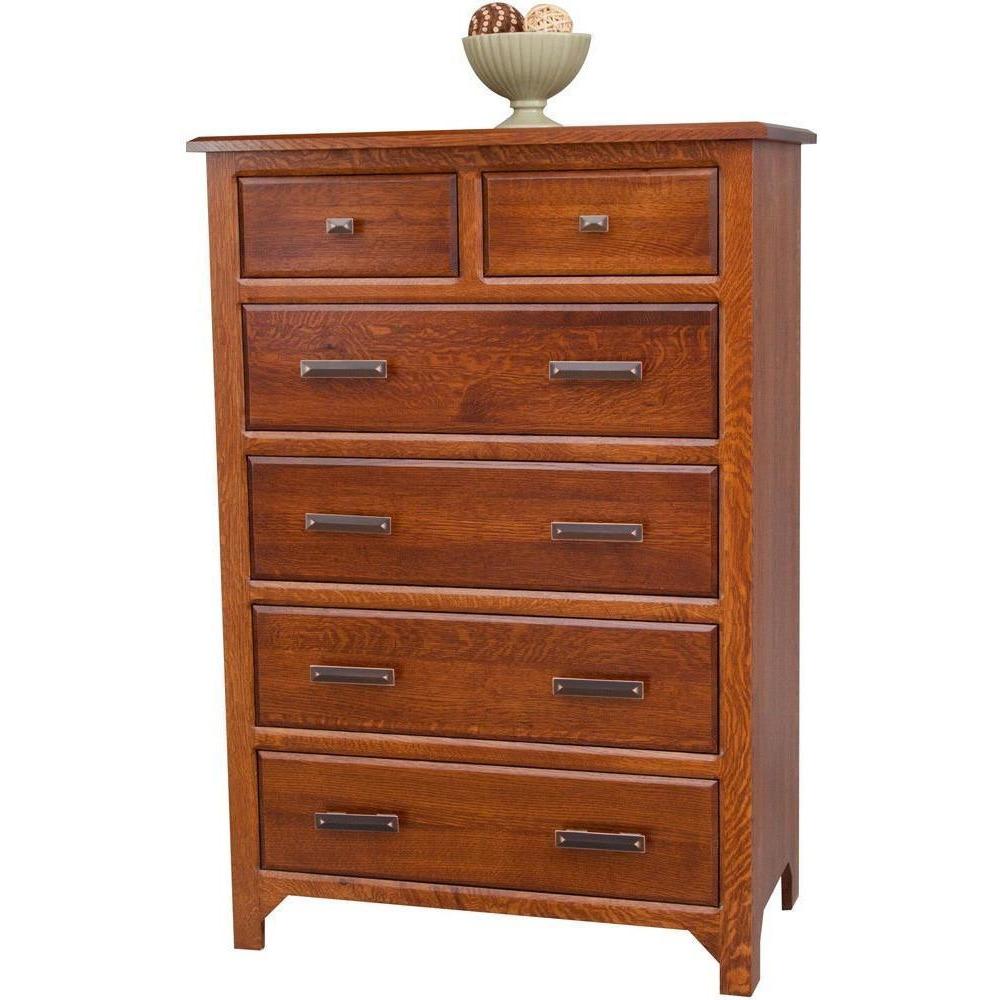 QW Amish Old World Mission Chest of Drawers