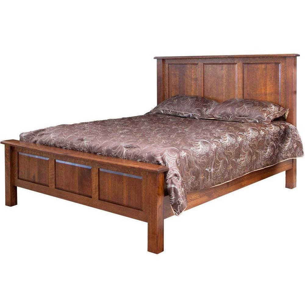 QW Amish Old World Mission Panel Bed