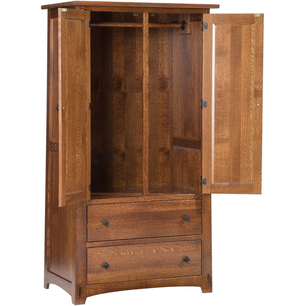 QW Amish Olde Shaker Armoire