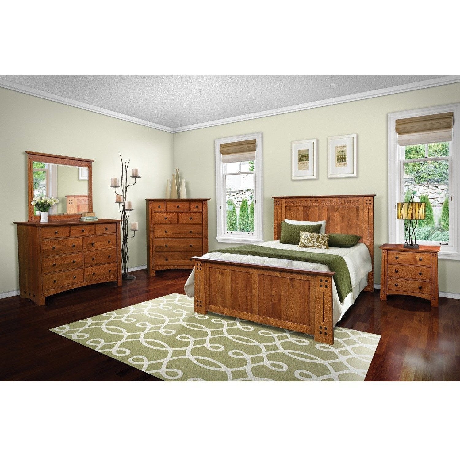 QW Amish Olde Town Mission Nightstand - Thumbnail 4