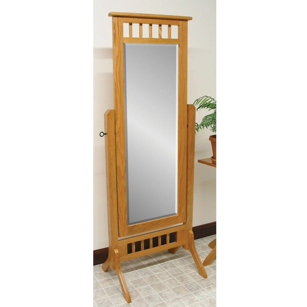 QW Amish Open Top Mission Cheval Mirror