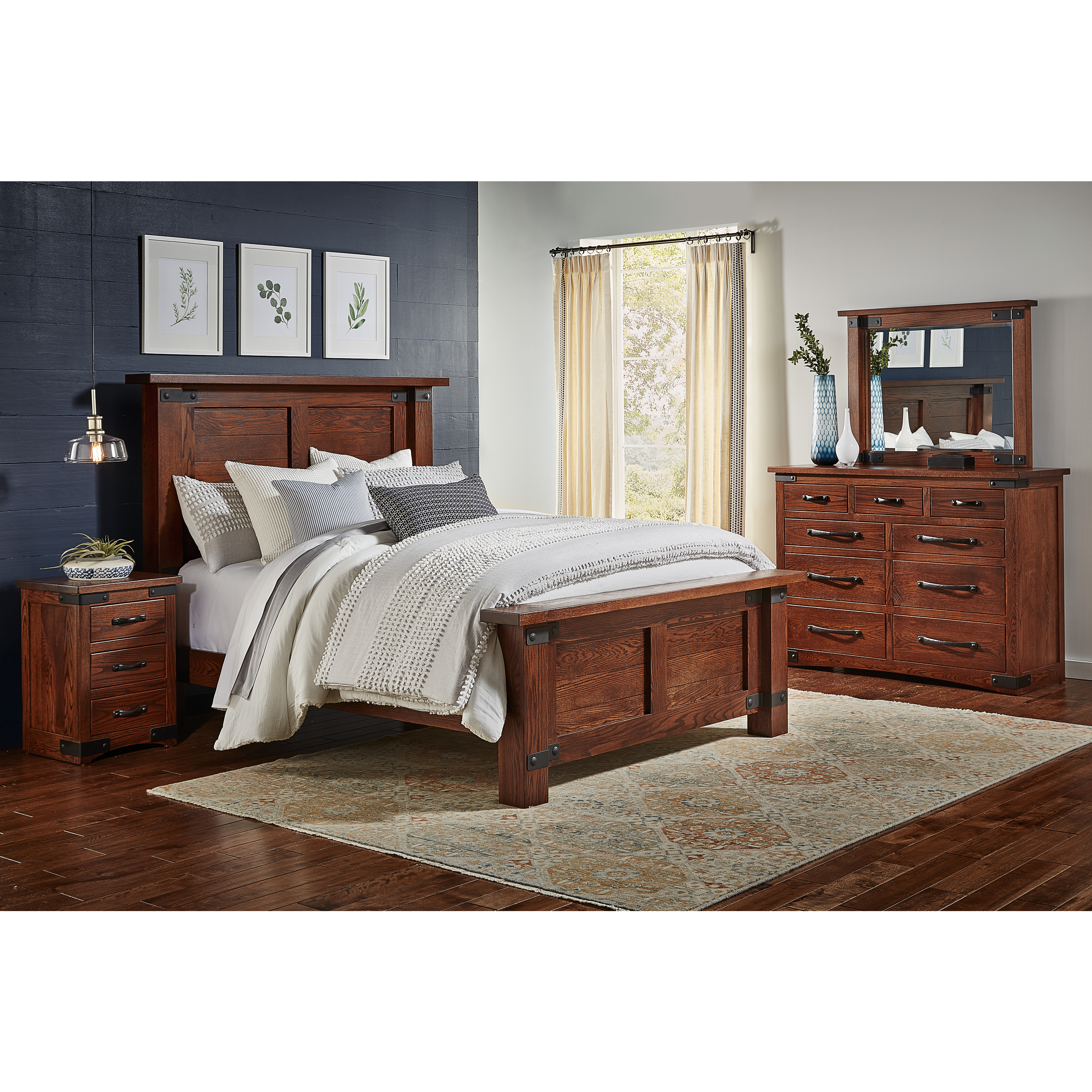 QW Amish Orewood Chest of Drawers - Thumbnail 2