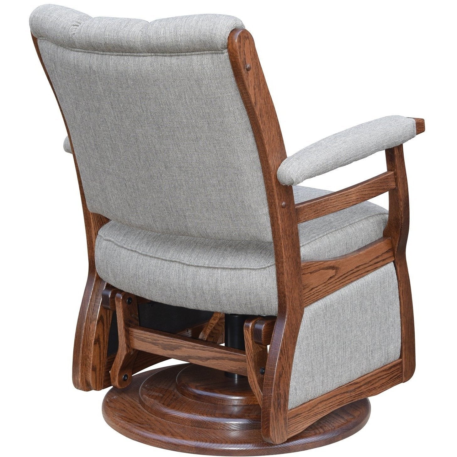 QW Amish Paris Low Back Swivel Glider - Thumbnail 5