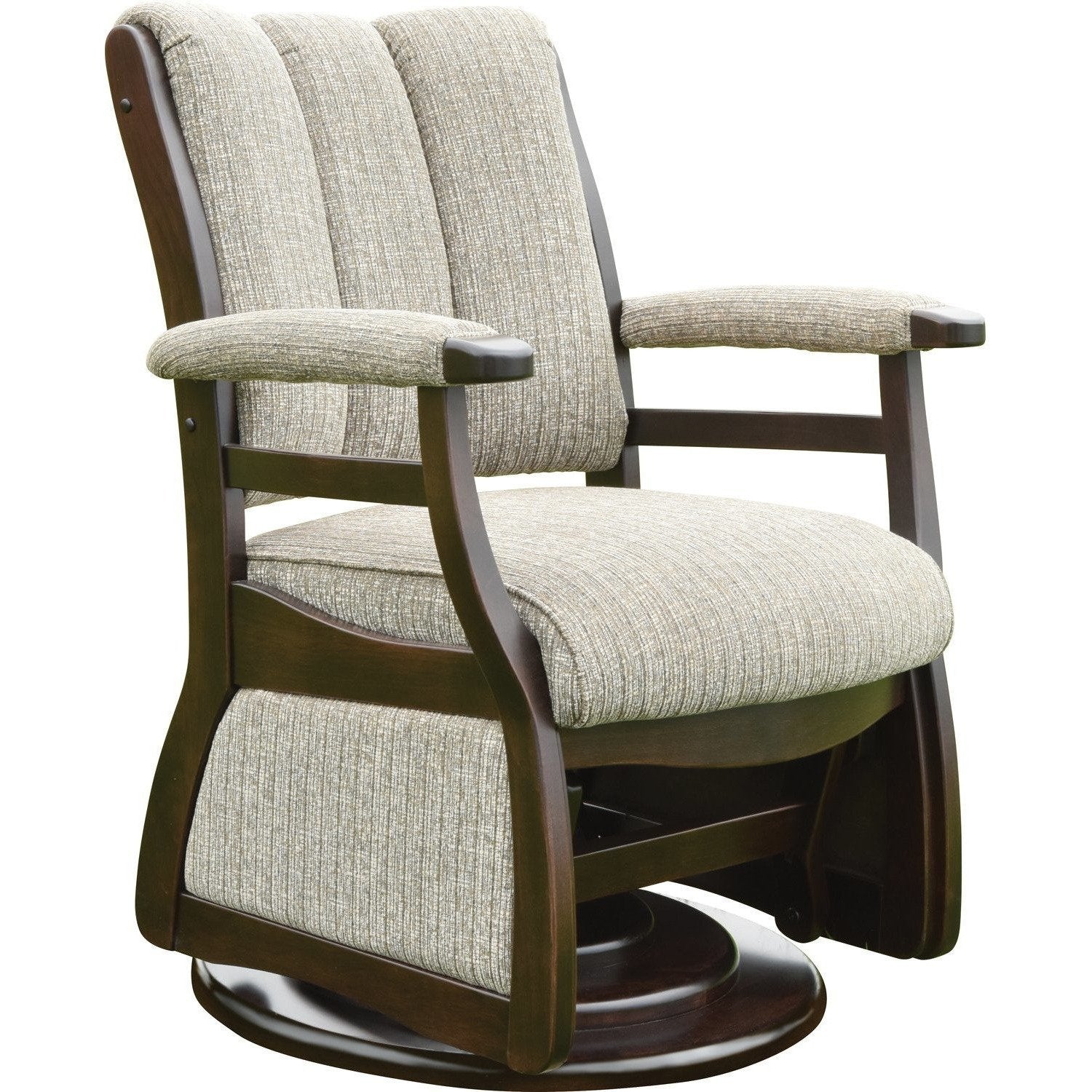 QW Amish Paris Low Back Swivel Glider - Thumbnail 3