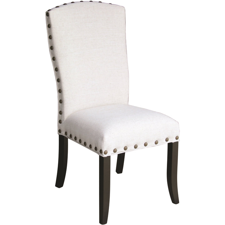 QW Amish Parkview Upholstered Side Chair HRSY-PARKVIEWSIDE-FABRIC-NAIL