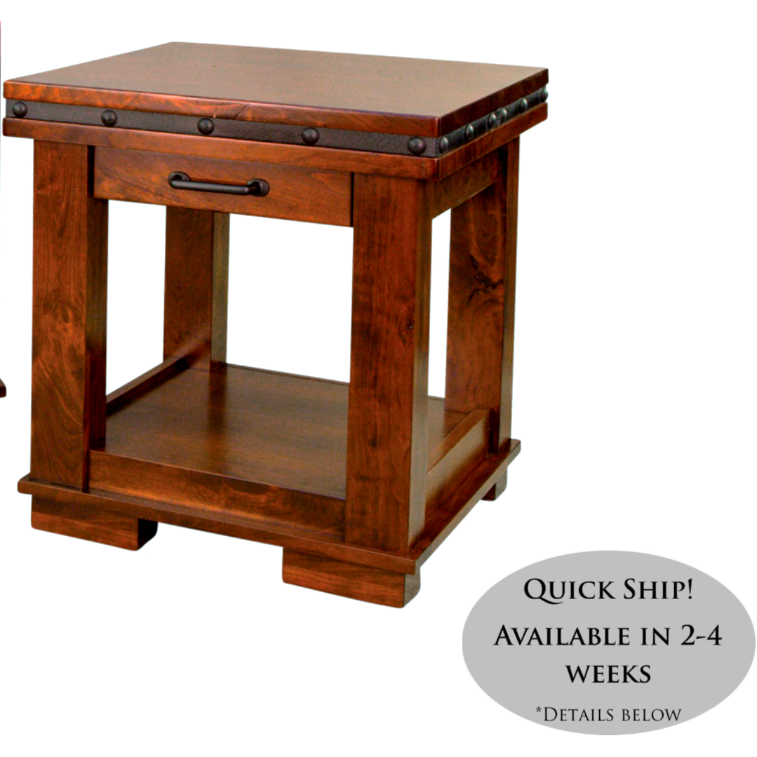 QW Amish Pasadena End Table - Thumbnail 4
