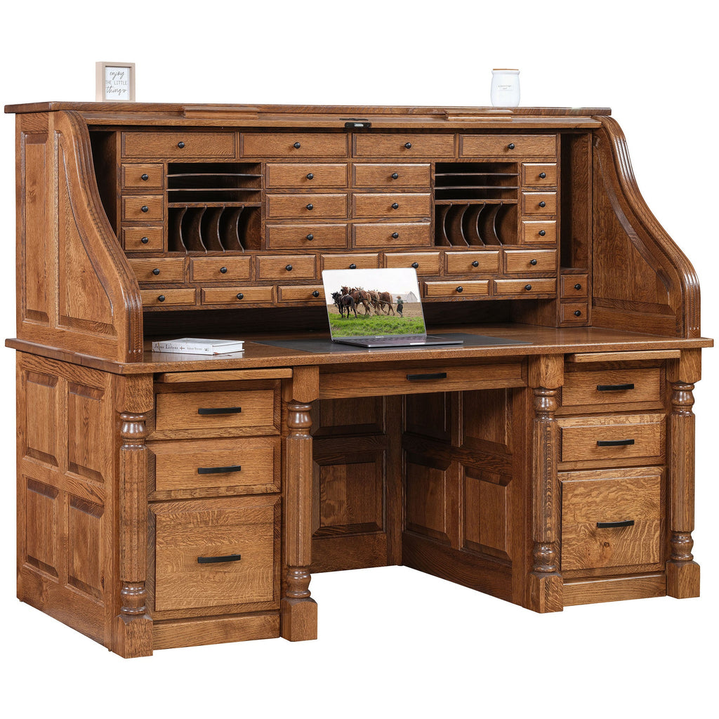 DuPont Amish Made Home Office Desk - Countryside Amish Furniture