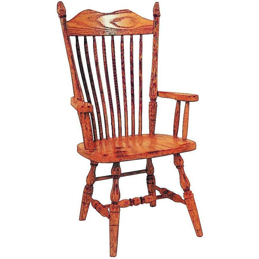 QW Amish PW Hoosier Arm Chair PZVW-100 HOOSIER-ARM