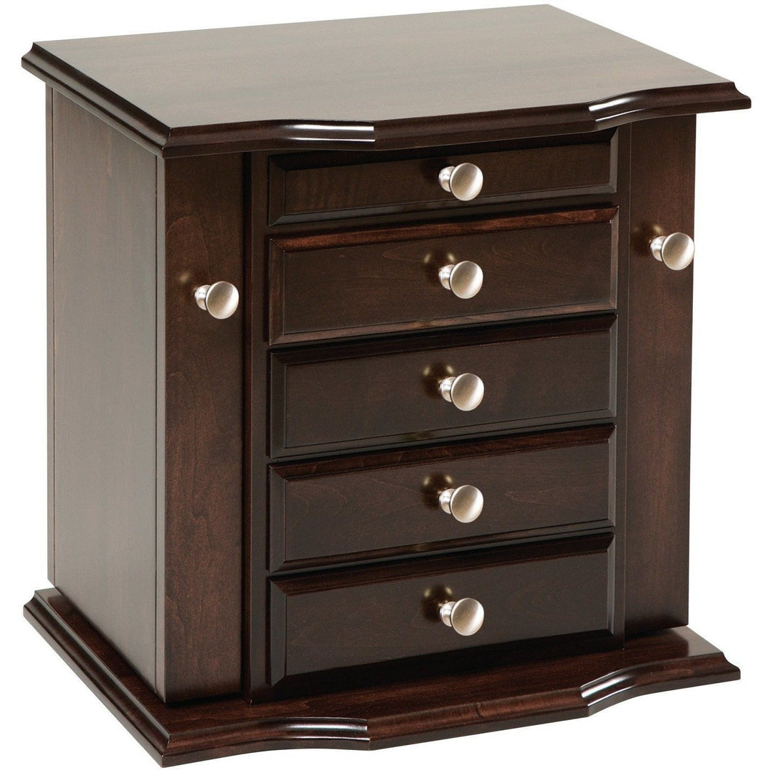 QW Amish Queen Anne Jewelry Box WMIS-310JEWELRYCABINET