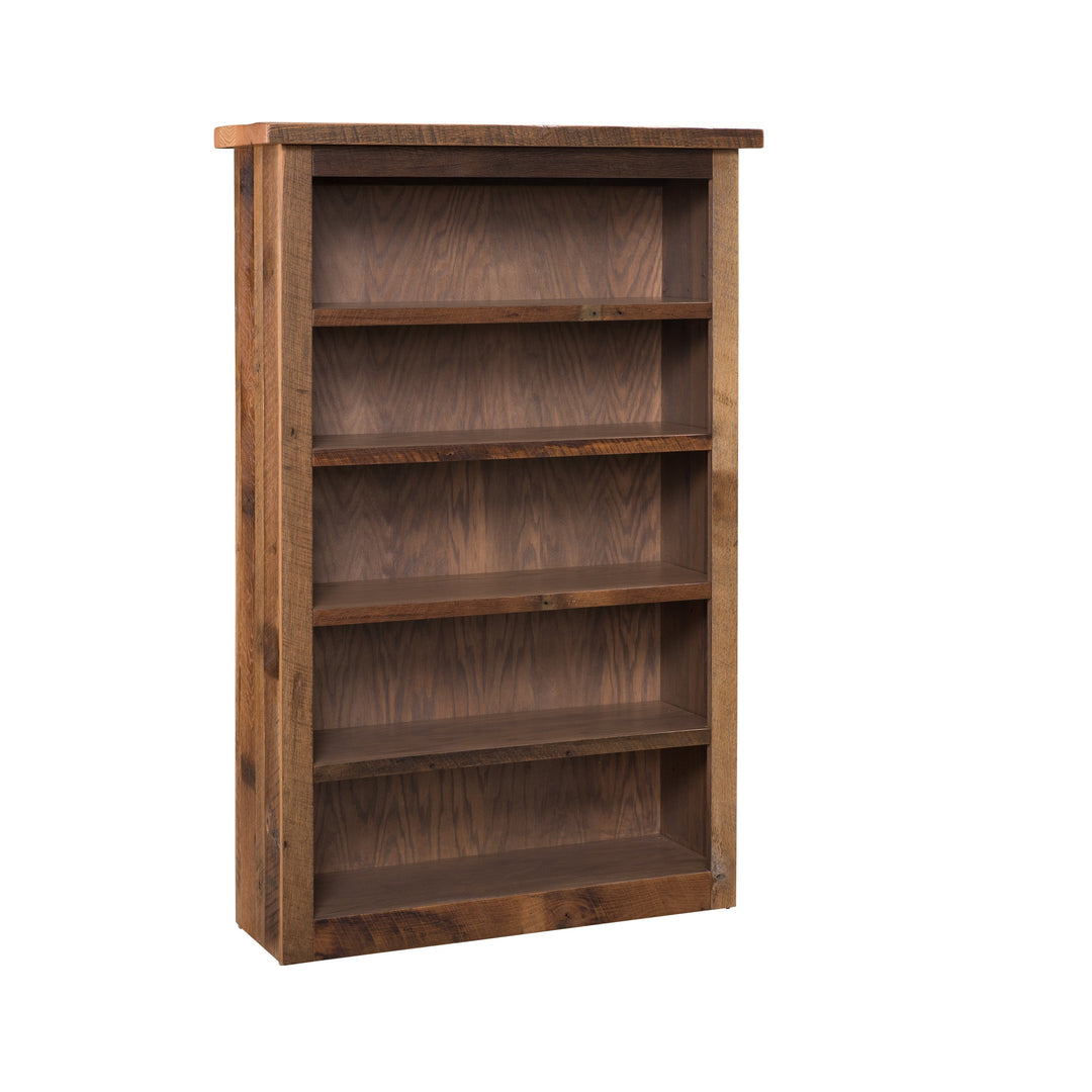 QW Amish Reclaimed Barnwood Book Shelves