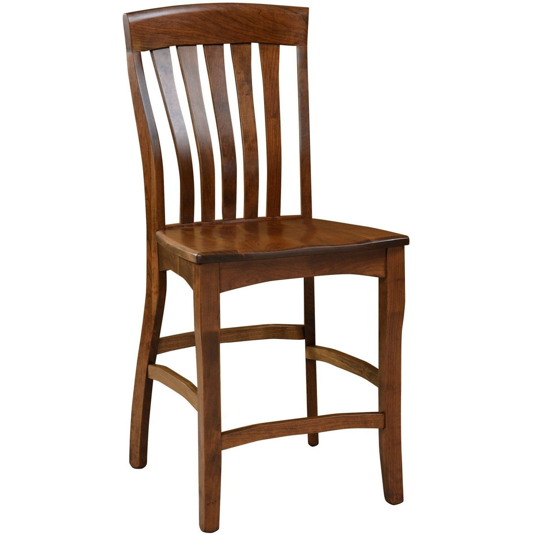 QW Amish Richland Stationary Side Bar Chair WIPG-2328RICHLAND24STAT