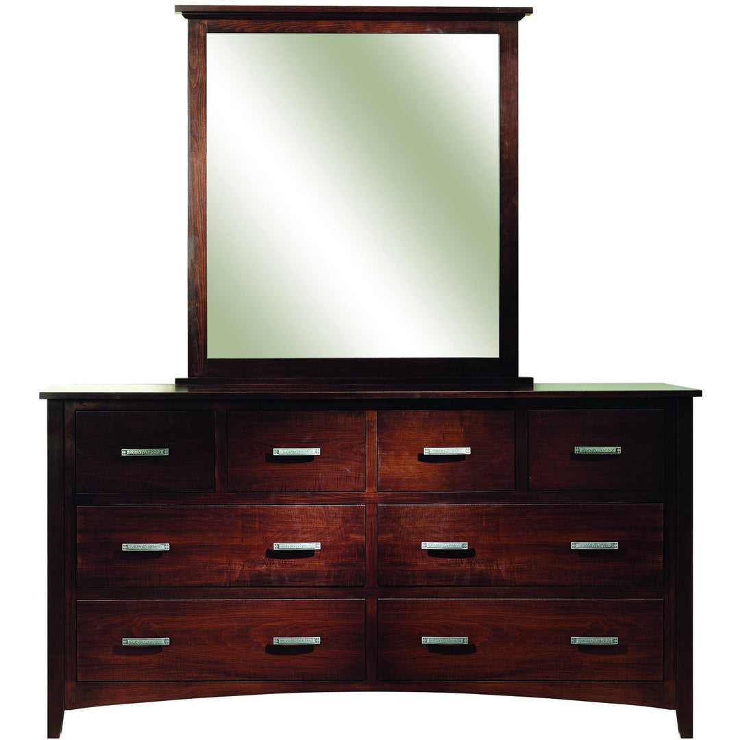 QW Amish Riverview Mission Dresser with Mirror Option