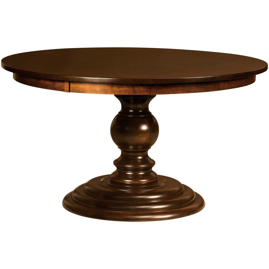 QW Amish Roanoke Pedestal Table NIDW-ROANOKE54ST