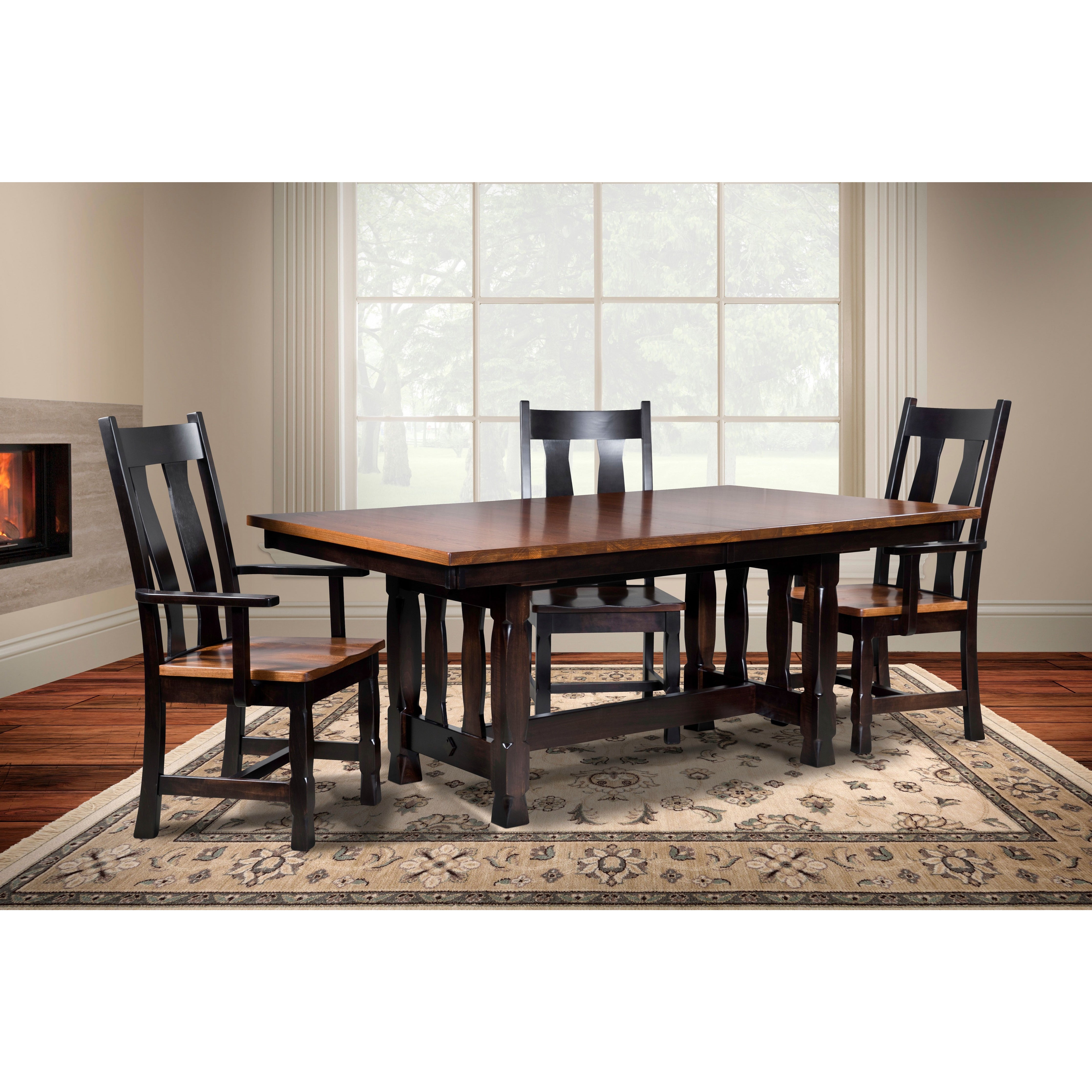 QW Amish Rock Island Side Chair - Thumbnail 4
