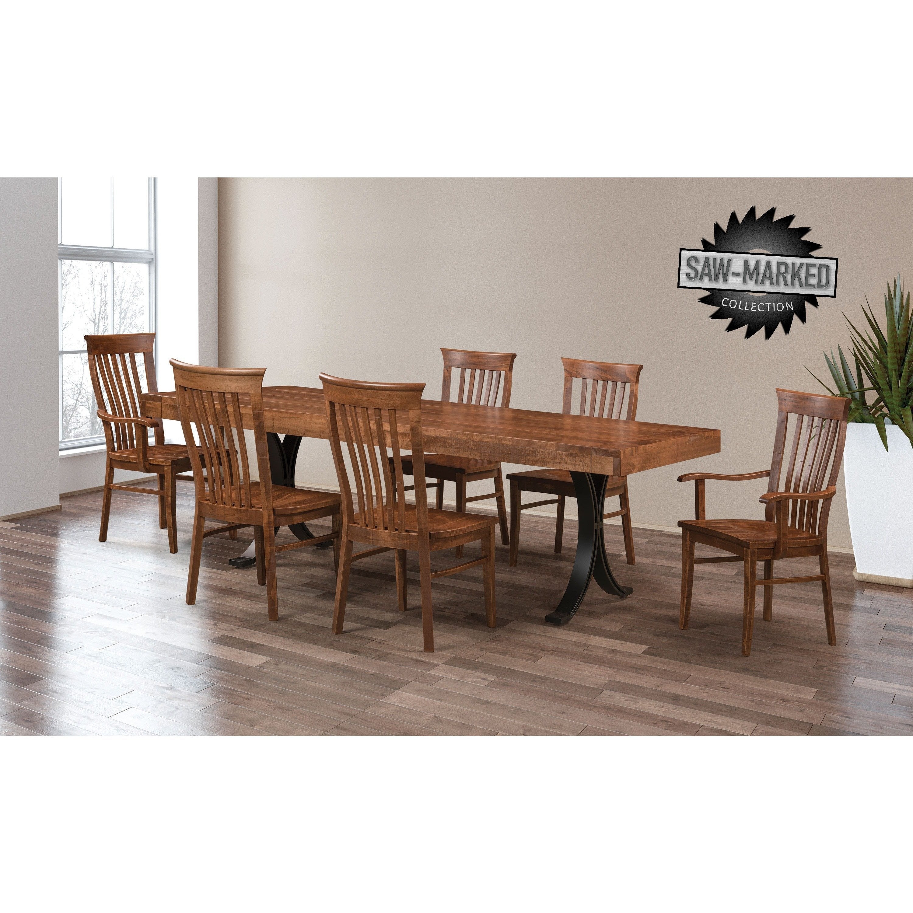 QW Amish Delaney Side Chair - Thumbnail 2
