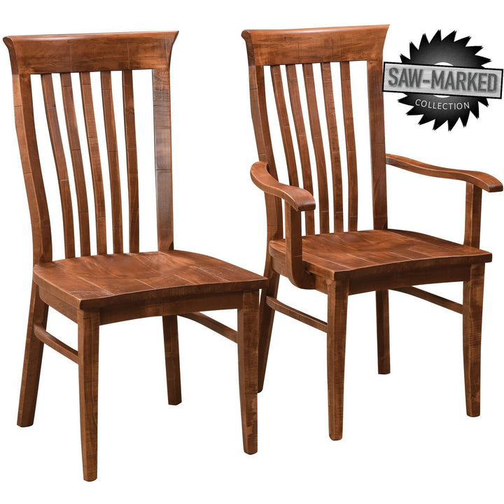 QW Amish 'Saw-Marked' Delaney Chair