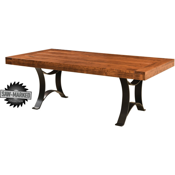 QW Amish 'Saw-Marked' Galley Table