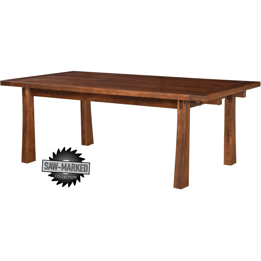 QW Amish 'Saw-Marked' Huron Table