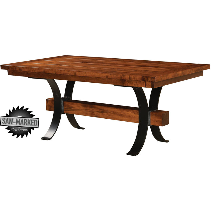 QW Amish 'Saw-Marked' Jericho Table