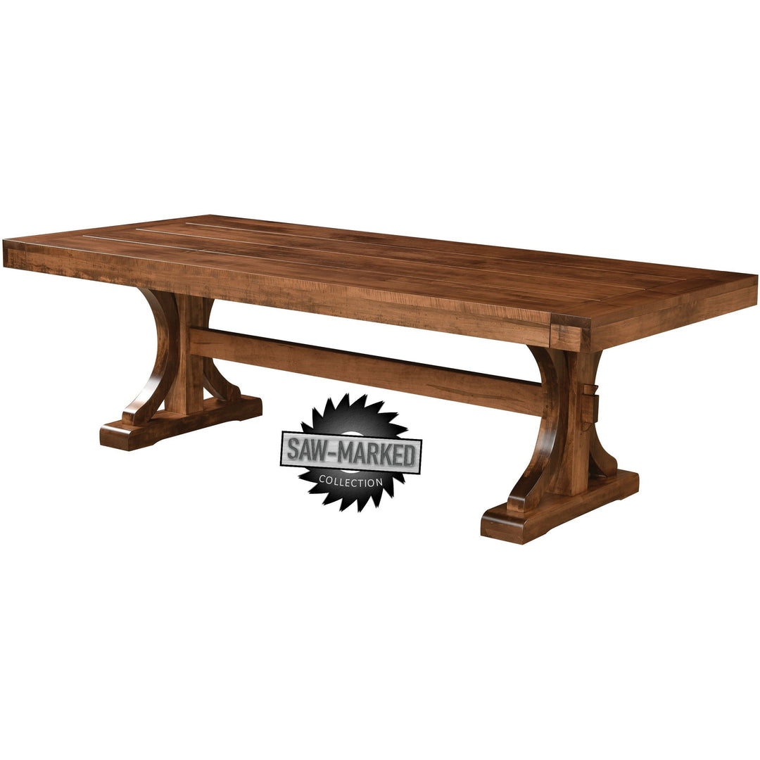 QW Amish 'Saw-Marked' Karlisle Table
