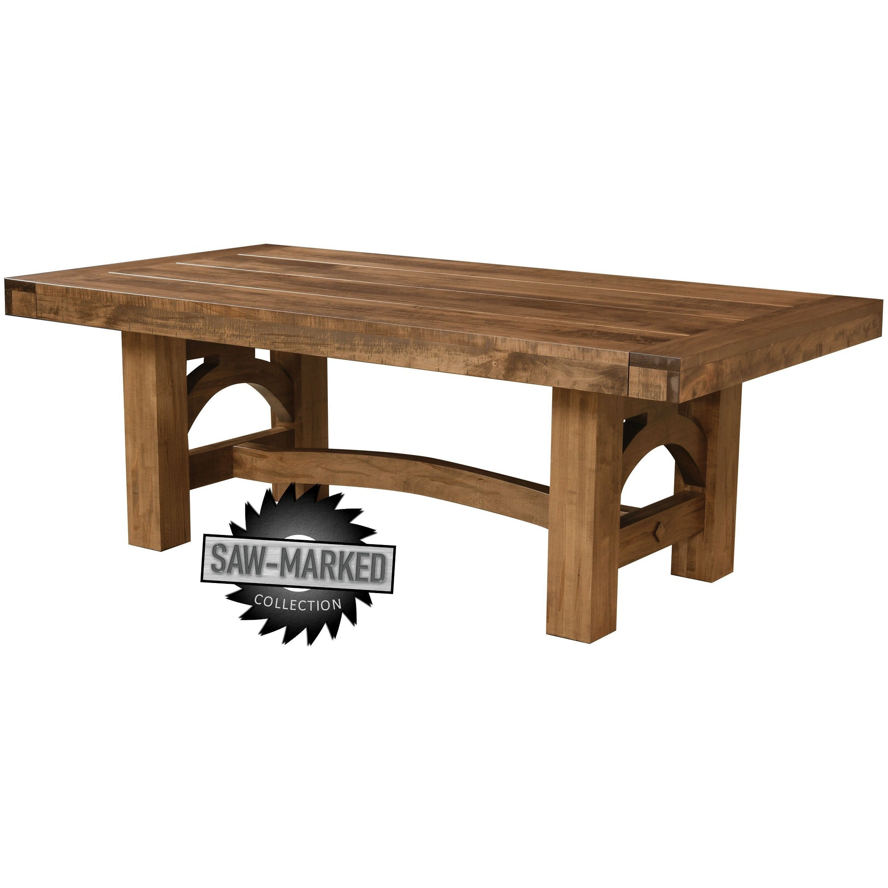 QW Amish 'Saw-Marked' Portland Table