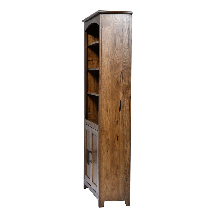 QW Amish Settlers Bookcase w/ Doors - 36x72