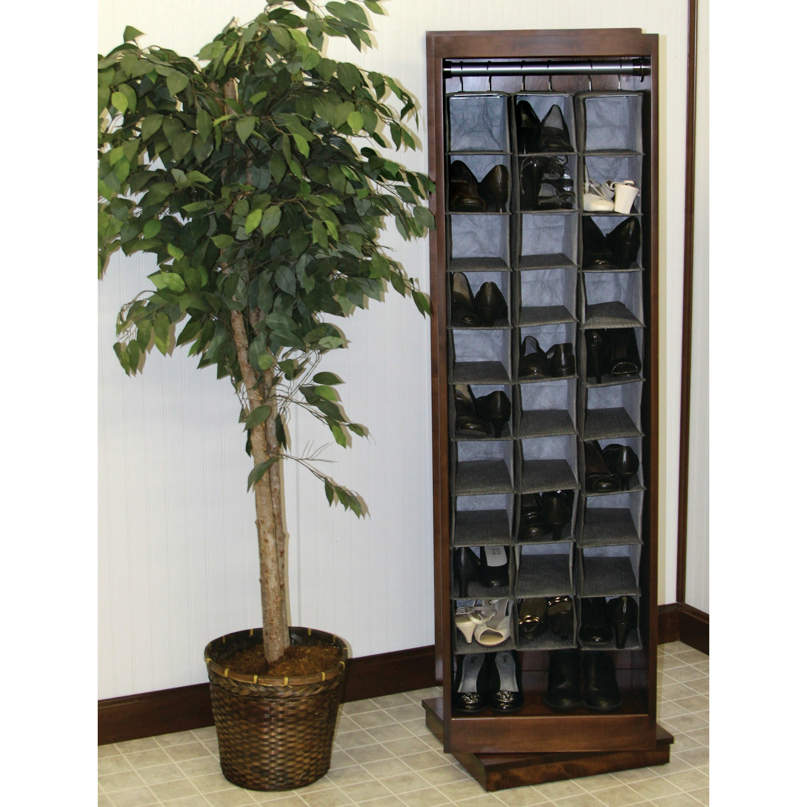 QW Amish Shaker Jewelry and Shoe Tower - Thumbnail 4