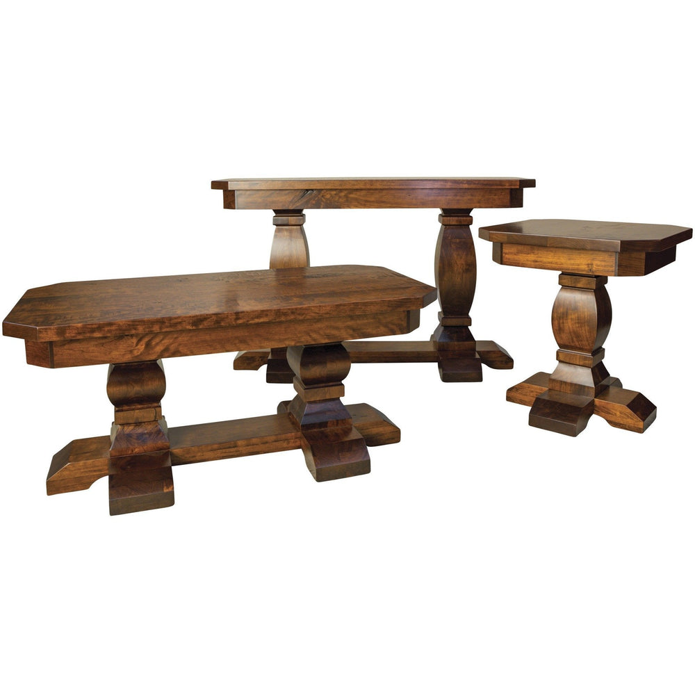 QW Amish Sierra End Table SPLC-SC-2222SIE END TABLE