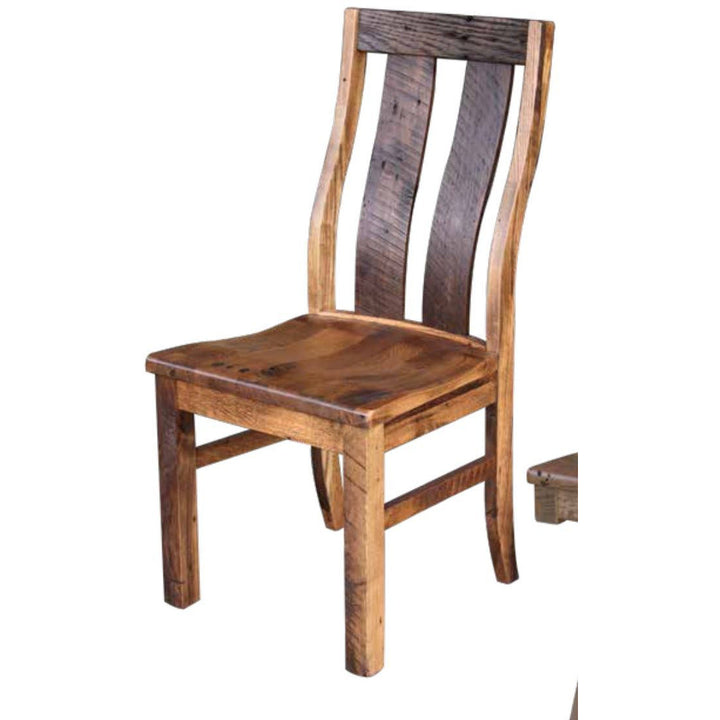 QW Amish Silverton Reclaimed Barnwood Side Chair