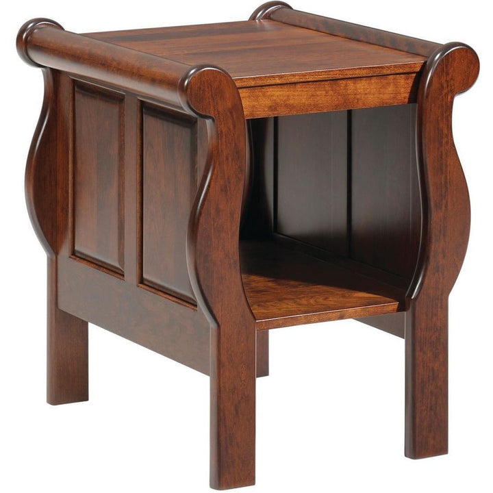 QW Amish Sleigh End Table QPWF-3500ENDTABLE