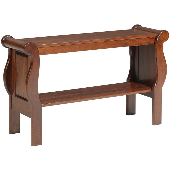 QW Amish Sleigh Sofa Table QPWF-3500SOFATABLE