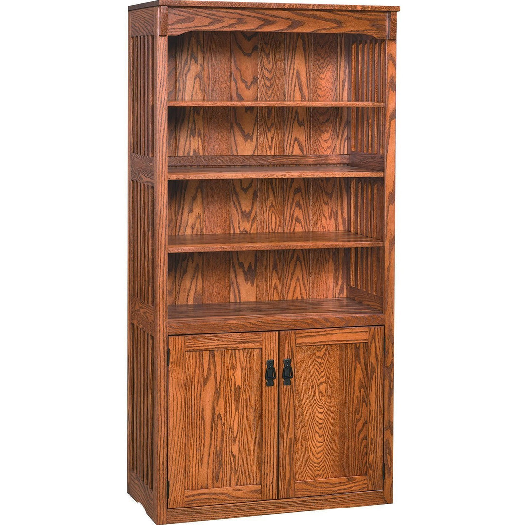 QW Amish Spindle Mission Bookcase