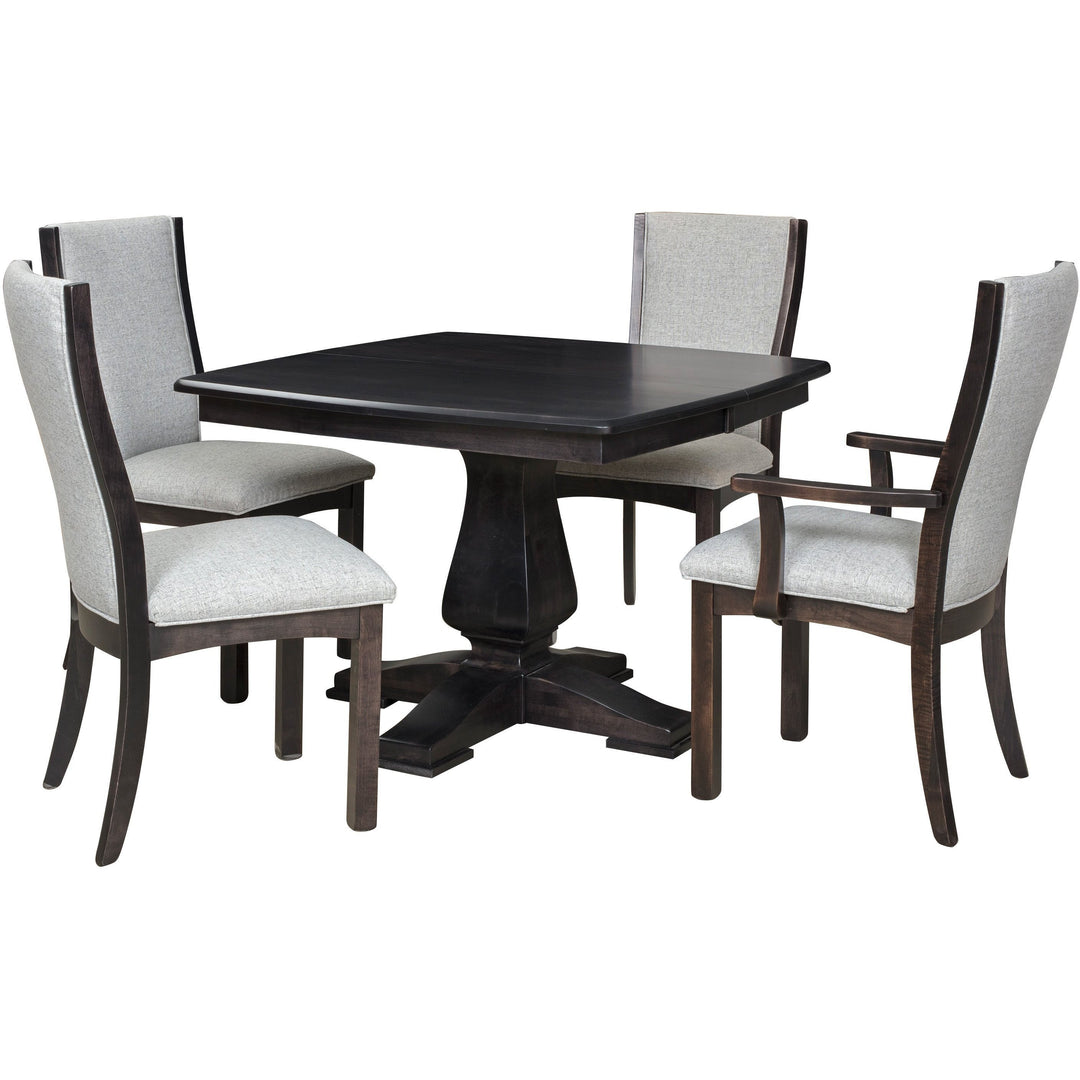 QW Amish Stacy 5pc Dining Set
