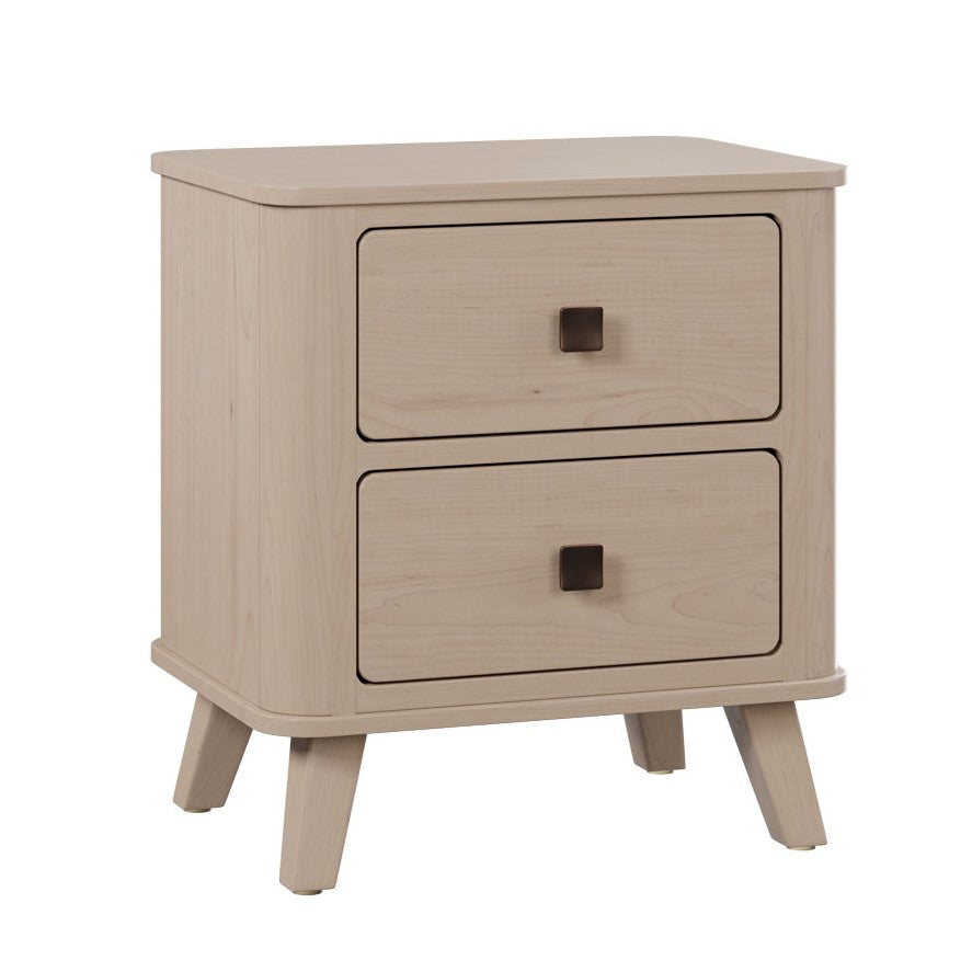 QW Amish Taylor 2 Drawer Nightstand
