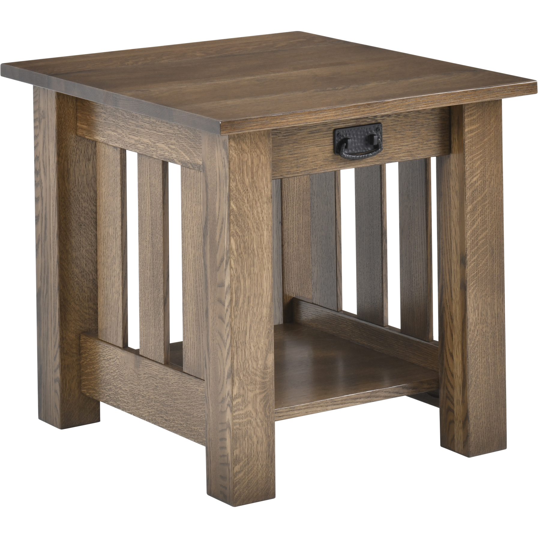 QW Amish Timber Mission End Table