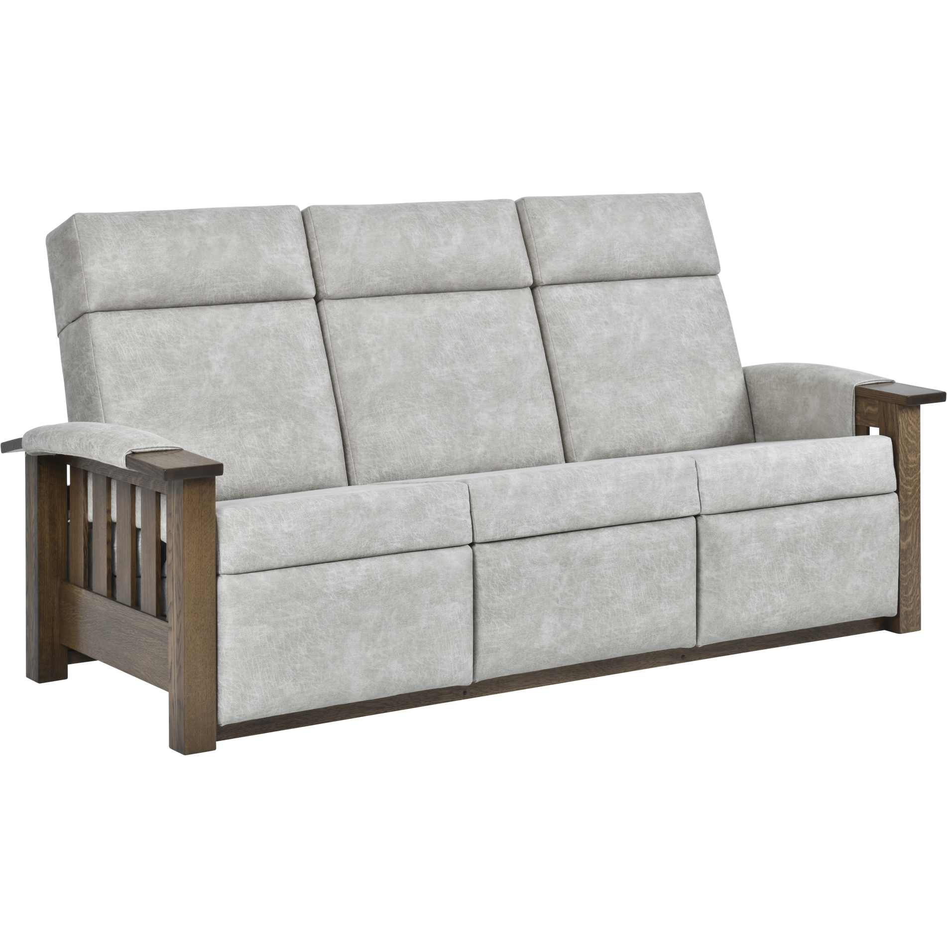 QW Amish Timber Mission Reclining Sofa - Thumbnail 2