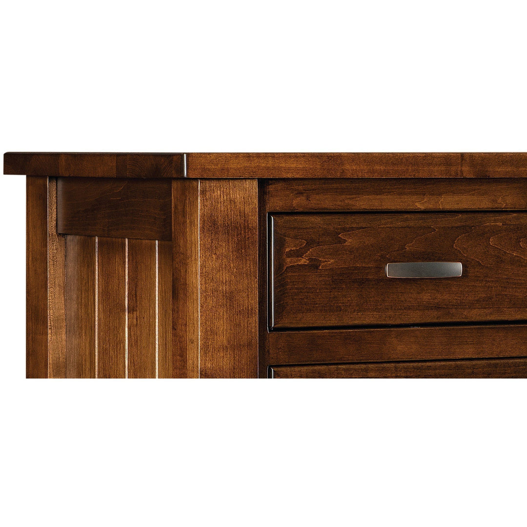QW Amish Timbra 1 Drawer & 1 Door Nightstand