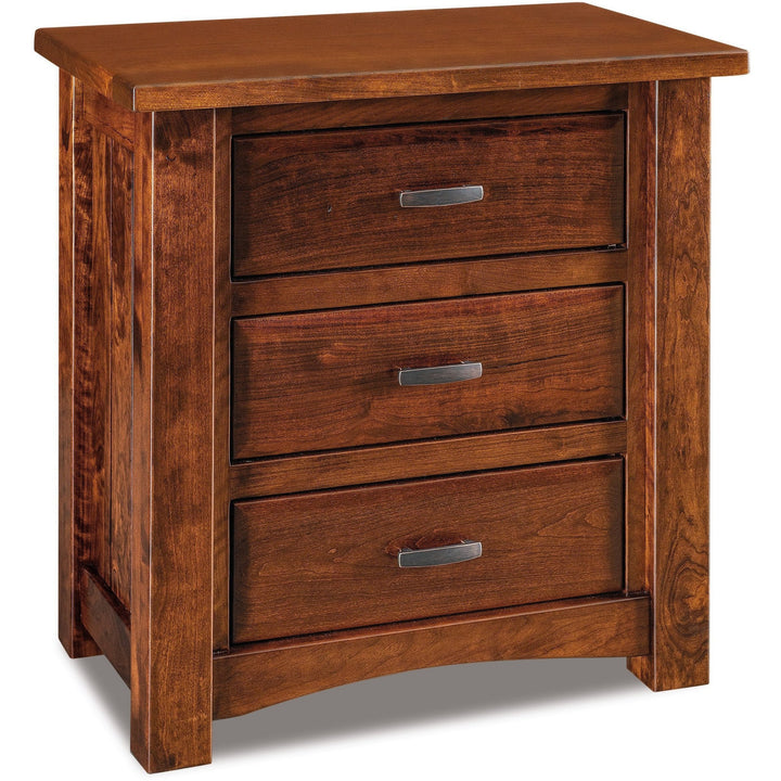 QW Amish Timbra 3 Drawer Nightstand 30"