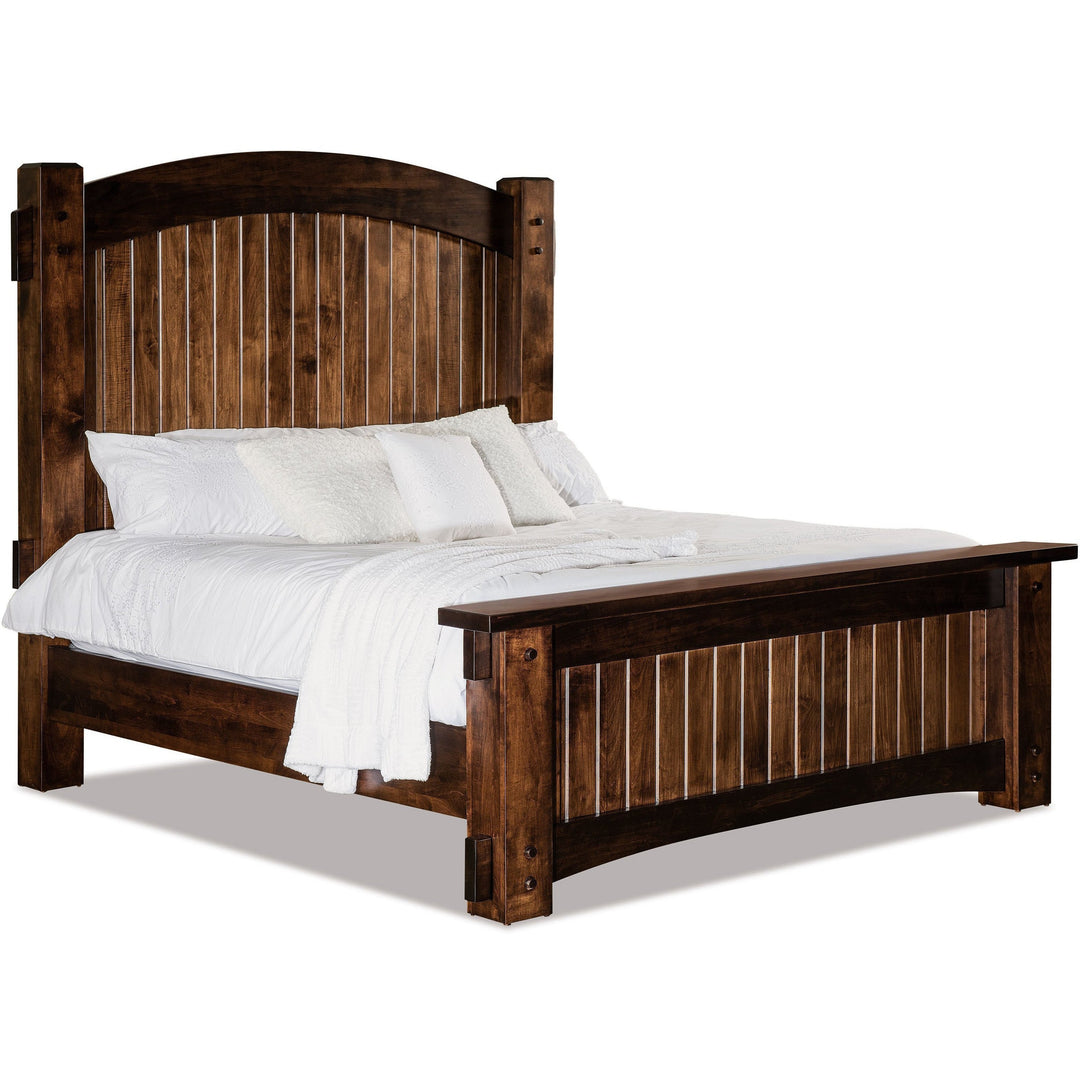 QW Amish Timbra Bed 78"H
