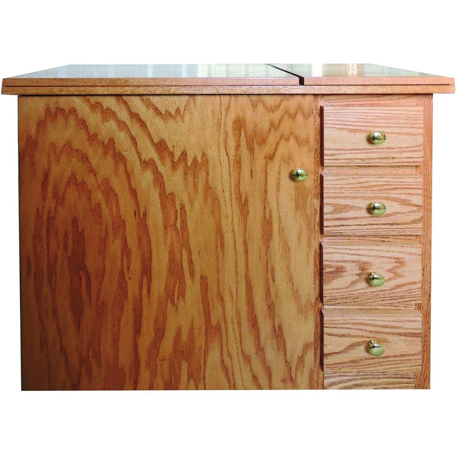 QW Amish Traditional 65" Sewing Cabinet - Thumbnail 4