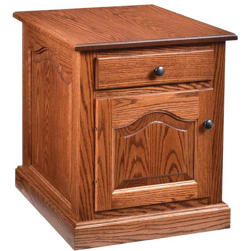 QW Amish Traditional Enclosed End Table
