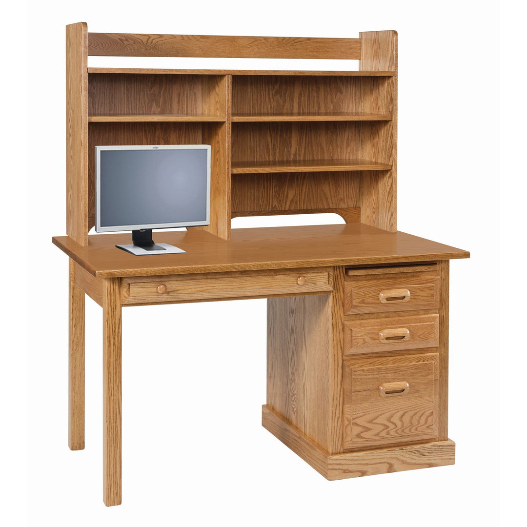 QW Amish Traditional Student Desk w/ Optional Hutch