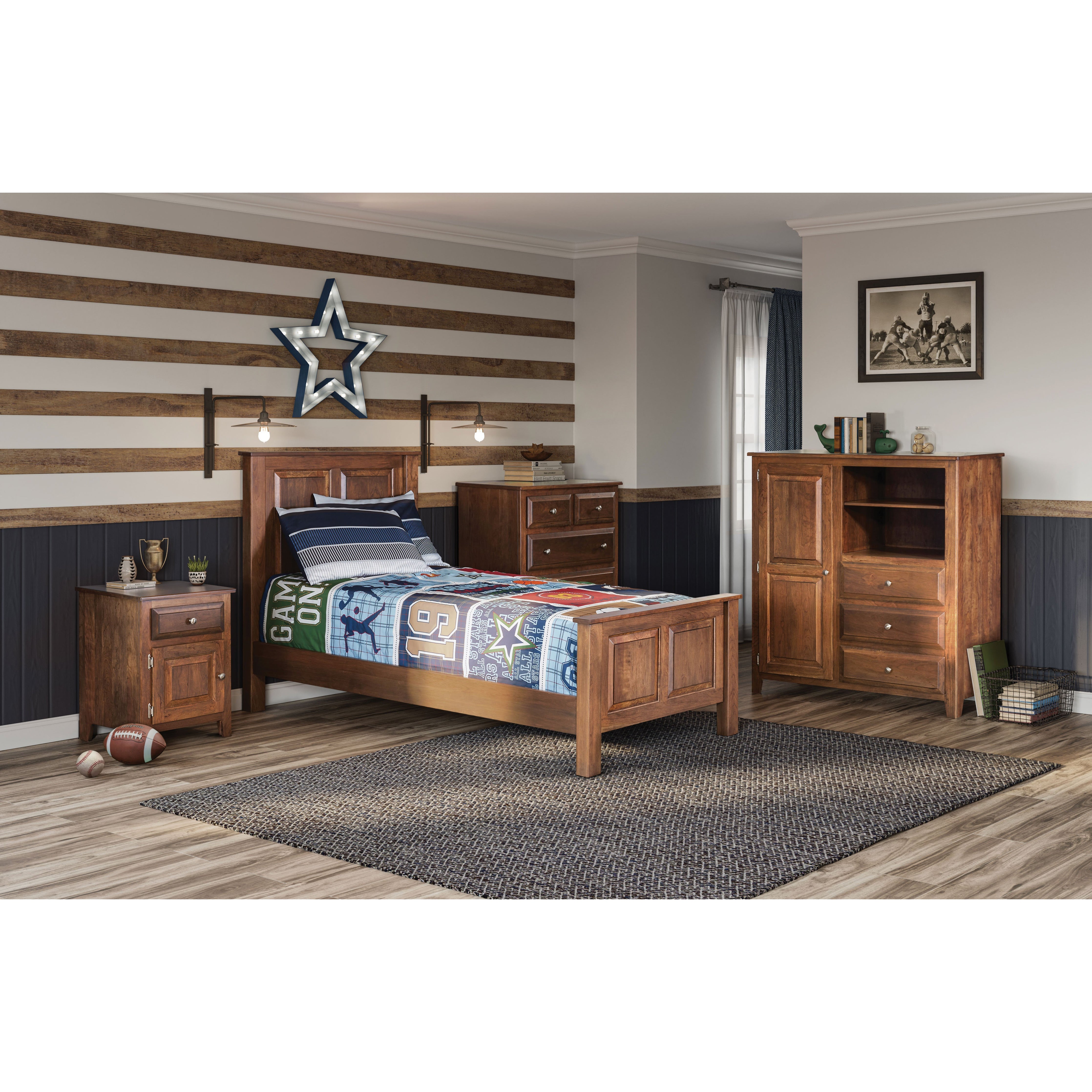 QW Amish Clinton Nightstand - Thumbnail 2