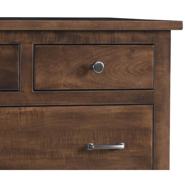 Daniels Amish Treasure 33-3405 5-Drawer Solid Wood Chest, Virginia  Furniture Market